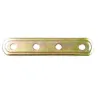 Łącznik płaski stalowy 100x20mm żółty ocynk mod. 505