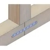 Łącznik płaski stalowy 206x20mm cynkowany mod. 505