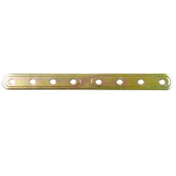 Łącznik płaski stalowy 206x20mm żółty ocynk mod. 505