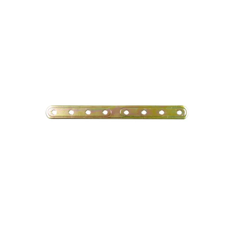 Łącznik płaski stalowy 206x20mm żółty ocynk mod. 505