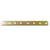 Łącznik płaski stalowy 206x20mm żółty ocynk mod. 505