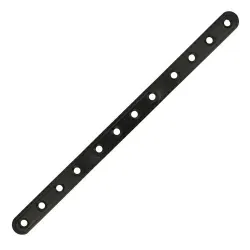 Łącznik płaski stalowy 312x20mm czarny mod. 505