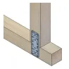 Łącznik płas.mod.502-185x90 cynk