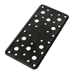 Łącznik płaski mod.502-185x90 czarny