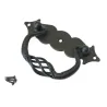 Uchwyt meblowy czarny kołatka ozdobna 100x31mm mod. 1006