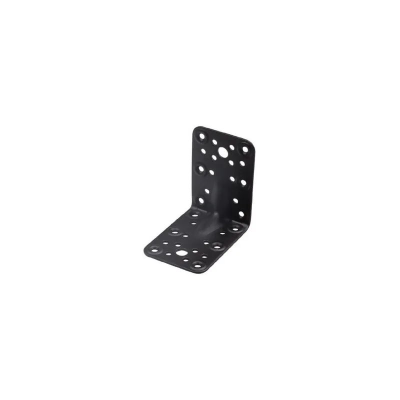 Łącznik kątowy ciesielski 90x65mm czarny mod. 301