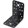 Łącznik kątowy ciesielski 90x65mm czarny mod. 301