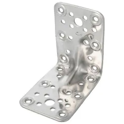 Łącznik kątowy ciesielski 90x65mm stal nierdzewna INOX mod. 301
