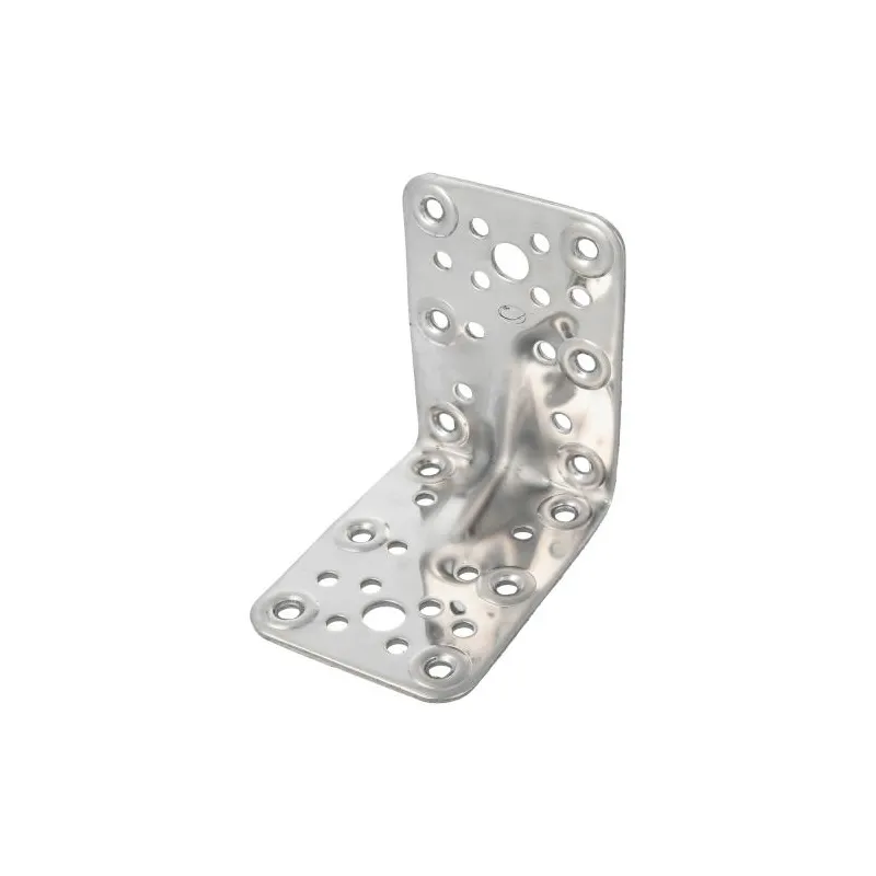 Łącznik kątowy ciesielski 90x65mm stal nierdzewna INOX mod. 301