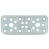 Łącznik płaski ciesielski 120x50mm cynkowany mod. 500