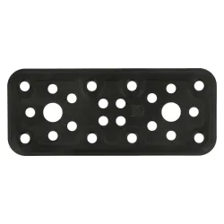 Łącznik płaski ciesielski 120x50mm czarny mod. 500