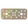 Łącznik płaski 120x50mm żółty ocynk mod. 500 dokonstrukcji drewnianych