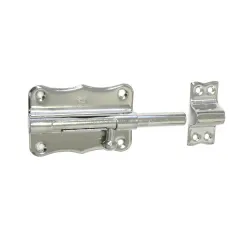 Zasuwka stalowa 85x56mm niklowana mod. 384