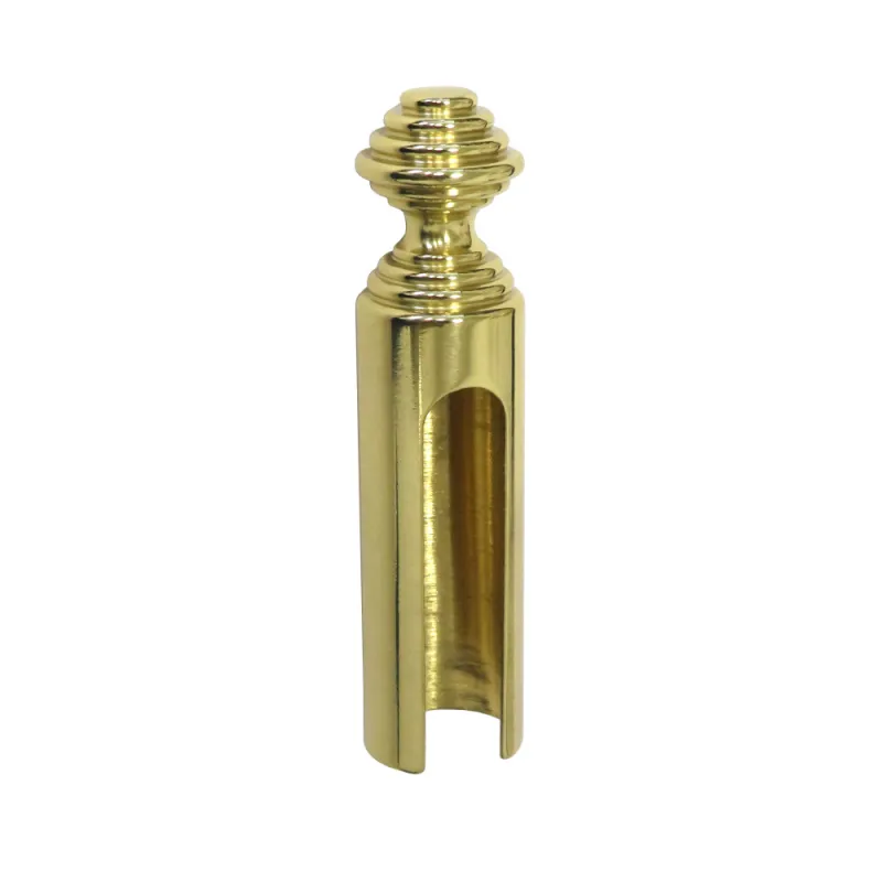 Osłonka do zawiasu wkręcanego fi.14mm mosiężna ozdobna mod. 3156
