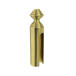Osłonka do zawiasu wkręcanego fi.14mm mosiężna ozdobna mod. 3156