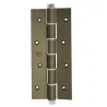 Zawias do drzwi sprężynowy 180x80mm aluminium brązowy mod. 3034
