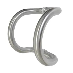 Pochwyt dwustronny odgięty 30x200mm INOX mod. 21