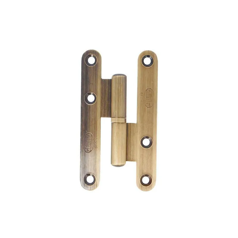 Zawias do drzwi 100x58mm mosiądz złoto antyczne Lewy (pl) mod. 405