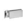 Zawias do szkła 8-12mm 150 stopni stal anodowany srebrny mod. Vitra