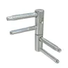 Zawias wkręcany 16x82mm z regulacją cynkowany LF