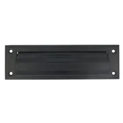Wrzutnia na listy 254x78mm czarna mod. 1 DIS