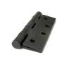 Zawias stalowy 102x76mm czarny 2szt. łożyskowany mod. ZHS43