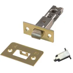 Zamek oszczędnościowy 70mm mosiądzowany mod.7 czoło 25x57mm