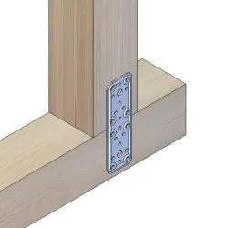 Łącznik płaski mod.500-80x50 żół.ocy