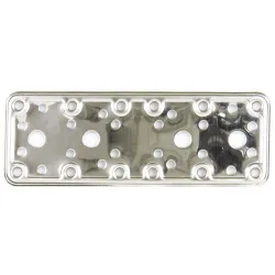 Łącznik ciesielski płaski 185x65mm inox mod.501