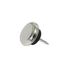 Podkładka meblowa wbijana okrągła 22mm niklowana mod. 60