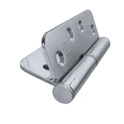 Zawias do drzwi 102x76mm stal chrom LEWY (pl) 2 szt.