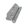 Zawias do drzwi 102x76mm chrom PRAWY (pl) 2 szt.