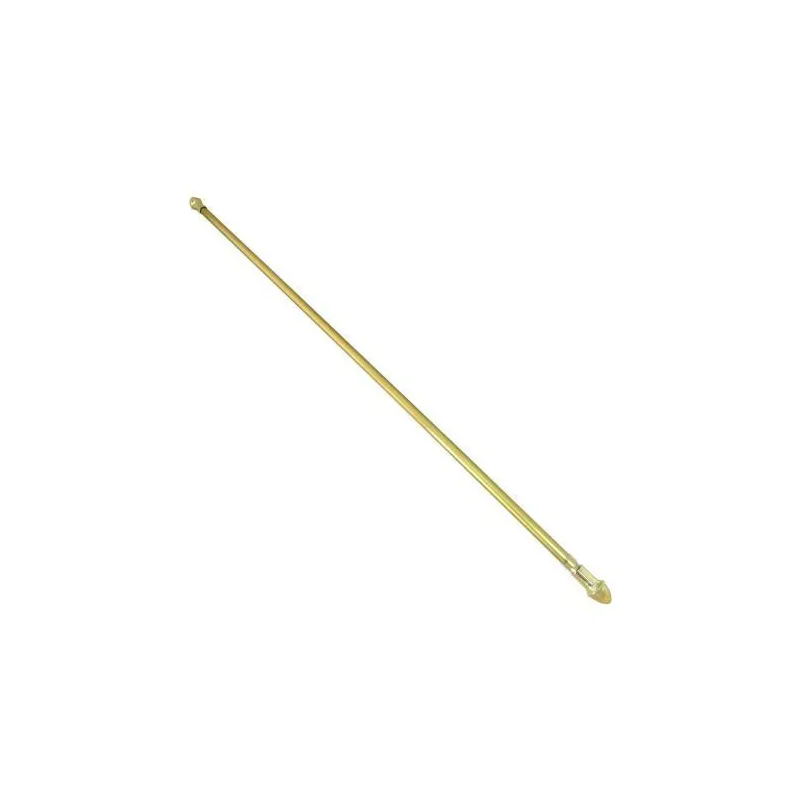 Zazdrostka rozsuwana karnisz 75-135cm złota mod.4