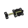 Zasuwka stalowa czarna 60x48mm mod. 384