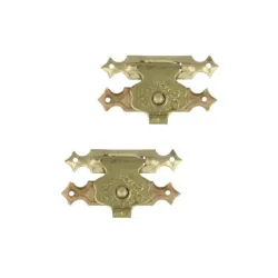 Zamknięcie do szkatułki 32mm mosiężne 2szt. mod.14