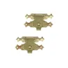 Zamknięcie do szkatułki 32mm mosiężne 2szt. mod.14