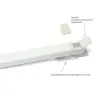 Nawiewnik 700mm biały 5000EA przykręcany mod.Trimvent SM