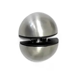 Podpórka półki szklanej 12mm nikiel satyna mod.44