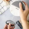 Rozdrabniacz kuchenny sznurkowy 12,5cm 900 ml biało szary