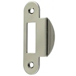 Zaczep 22x82x2mm najazd kątowy 8mm niklowany do zam. Mediana i Centro