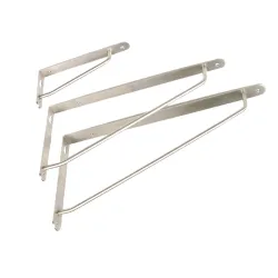 Wspornik półki stal nierdzewna INOX 290x150mm mod. 2000