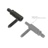 Zawias wkręcany 11x78mm Część żeńska czarny mod.50