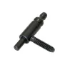 Zawias wkręcany 11x78mm Część męska czarny mod.50