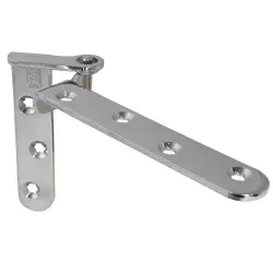 Zawias do drzwi 25kg stal niklowany Prawy Górny lub Lewy Dolny mod. PIVOT