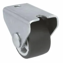 Kółko gumowe 25mm stała płytka szare 10kg mod. 1301