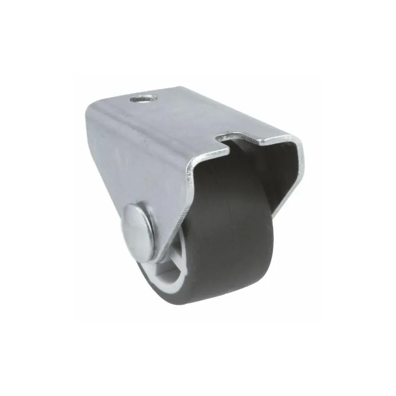 Kółko gumowe 25mm stała płytka szare 10kg mod. 1301