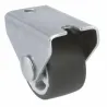 Kółko gumowe 25mm stała płytka szare 10kg mod. 1301