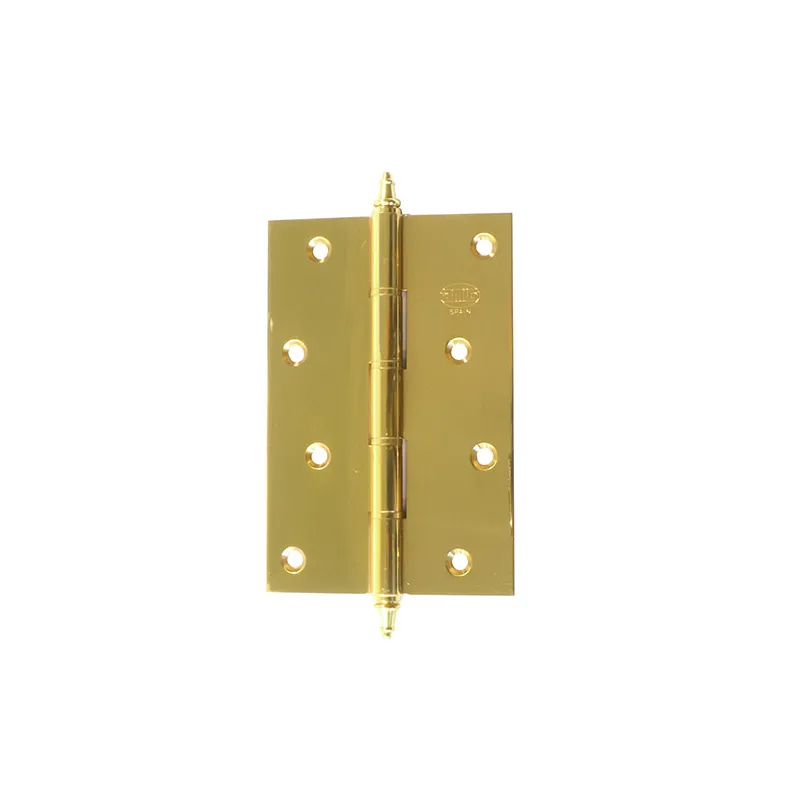 Zawias do drzwi 120x80mm mosiądz lakierowany splatany mod. 1008