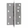 Zawias do drzwi 120x80mm mosiądz chrom połysk splatany mod. 1008