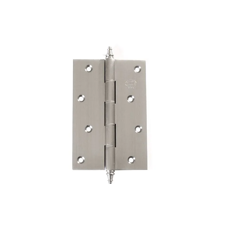 Zawias do drzwi 120x80mm mosiądz chrom mat splatany mod. 1008